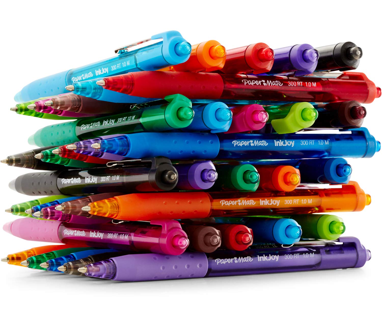 paper-mate-inkjoy-300rt-druckkugelschreiber-blau-1-0-mm-12-st-ck image 8