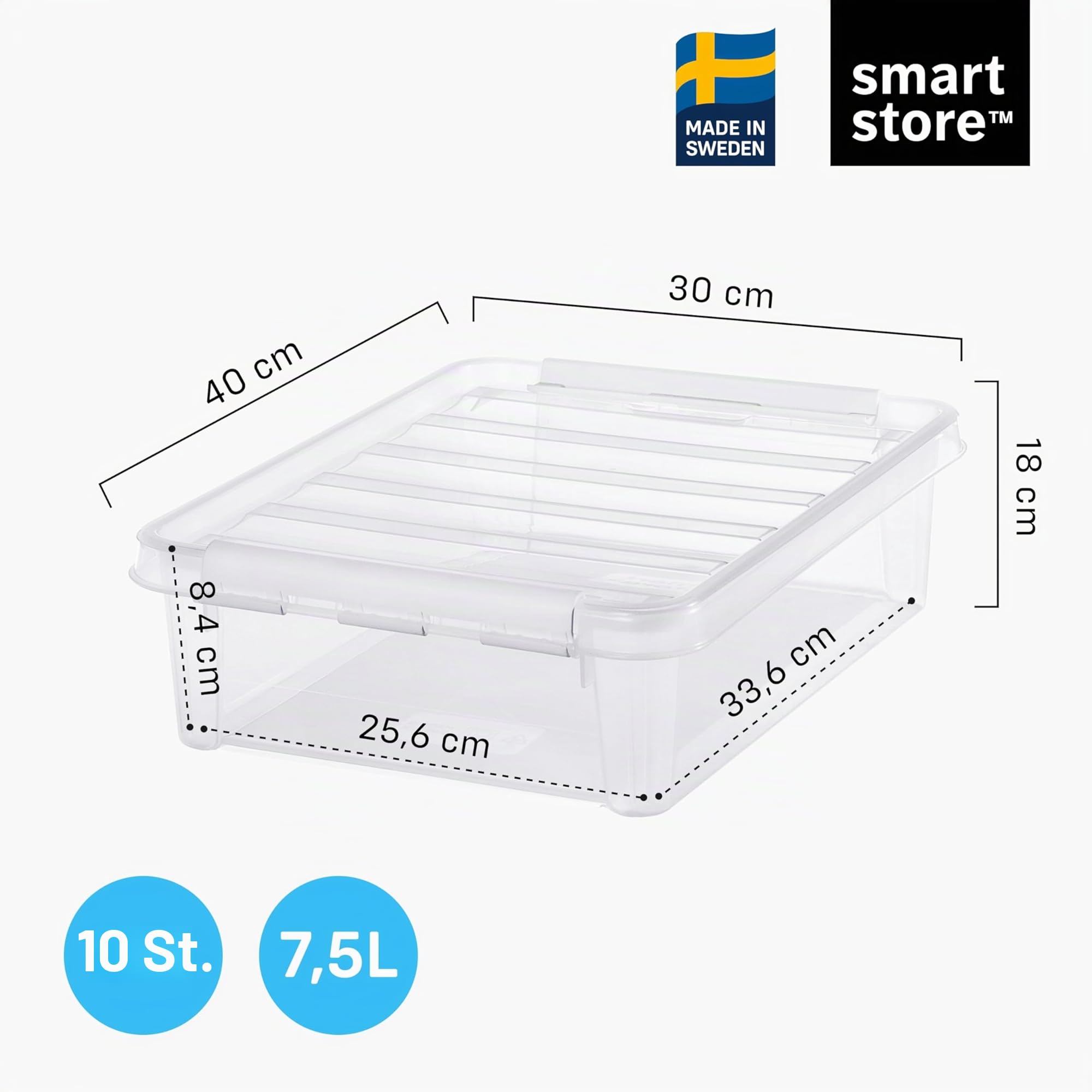 smartstore-classic-aufbewahrungsbox-7-5l-10er-set-40x30x11cm-mit-deckel image 2