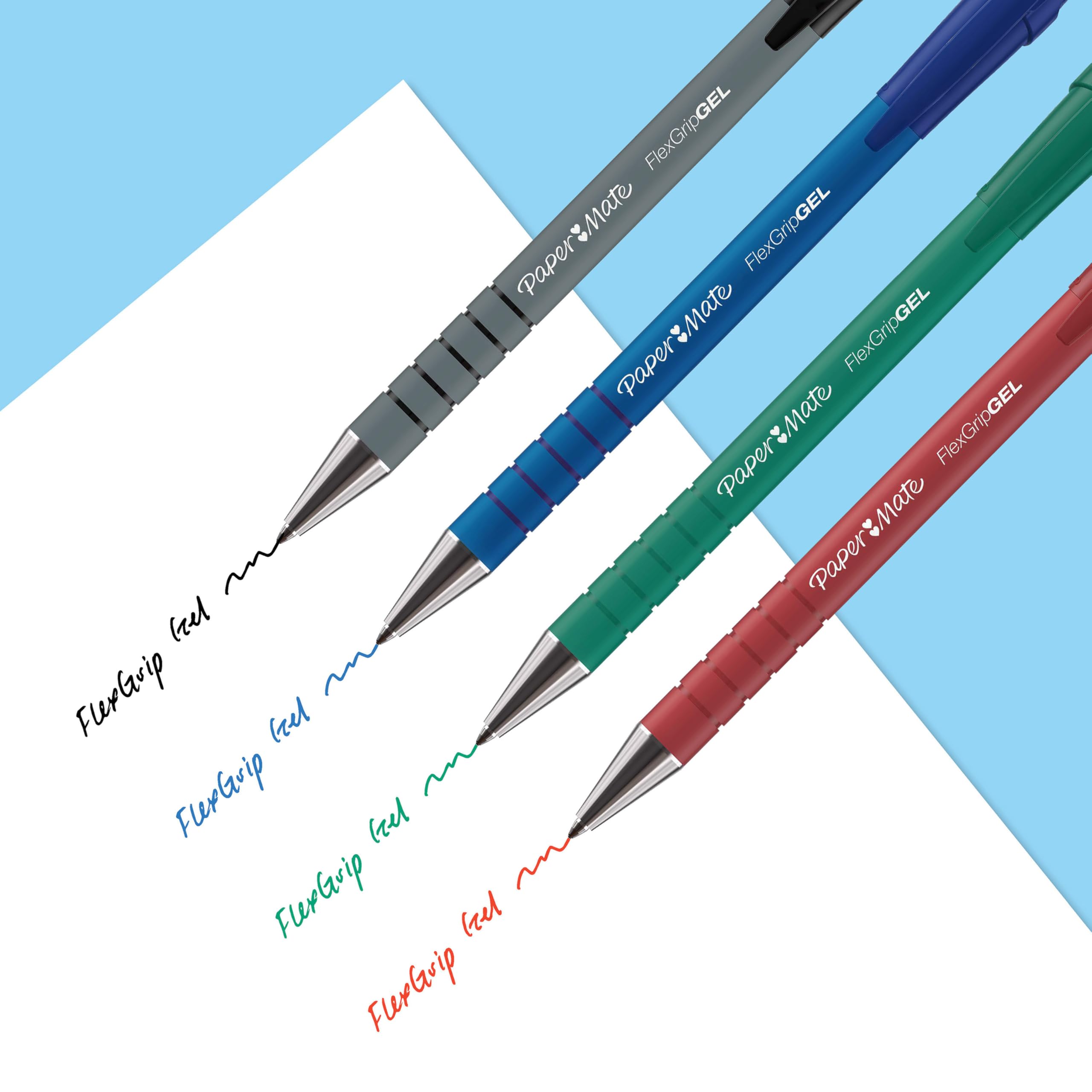 papermate-flexgrip-gelstifte-0-7-mm-schwarz-4-st-ck image 3