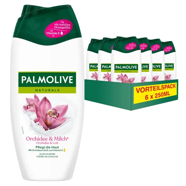palmolive-naturals-orchidee-milch-duschgel-6x-250ml image 1