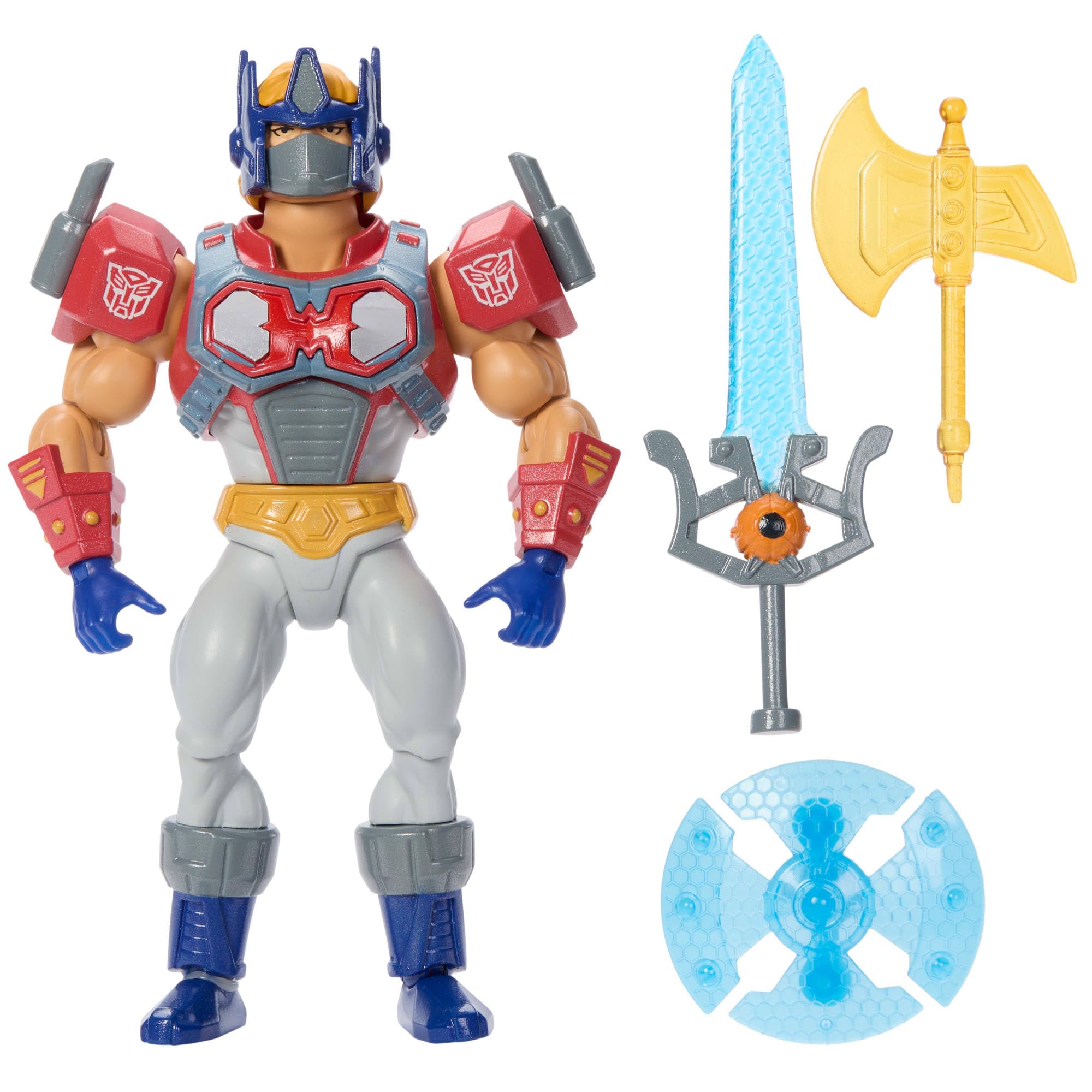 masters-of-the-universe-origins-transformers-optimus-prime-armor-he-man-14-cm image 2
