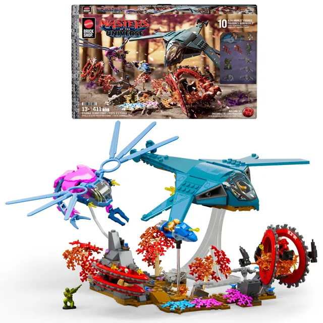 mattel-brick-shop-masters-of-the-universe-eternia-luftkampf-bauset image 1