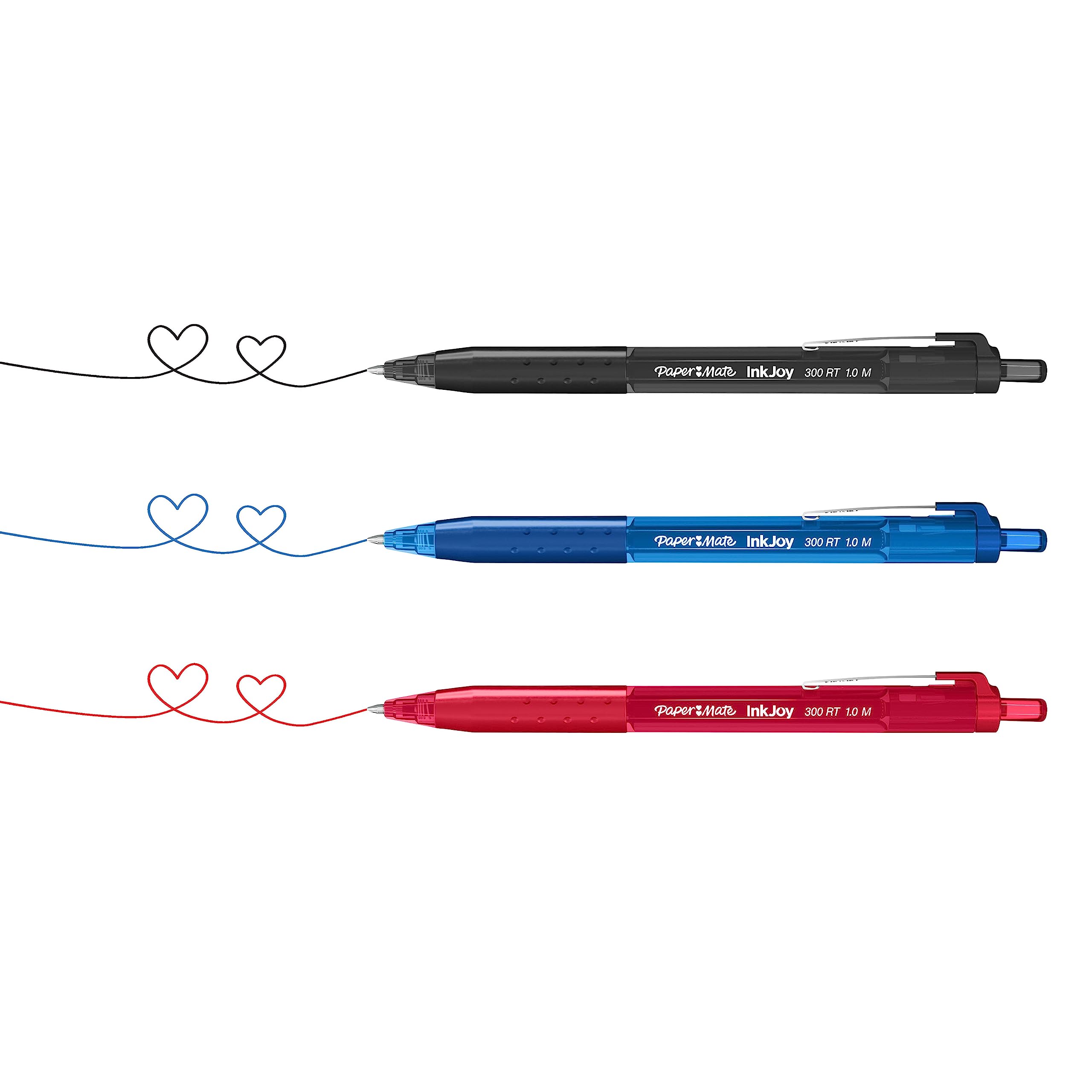 paper-mate-inkjoy-300rt-druckkugelschreiber-blau-1-0-mm-12-st-ck image 7