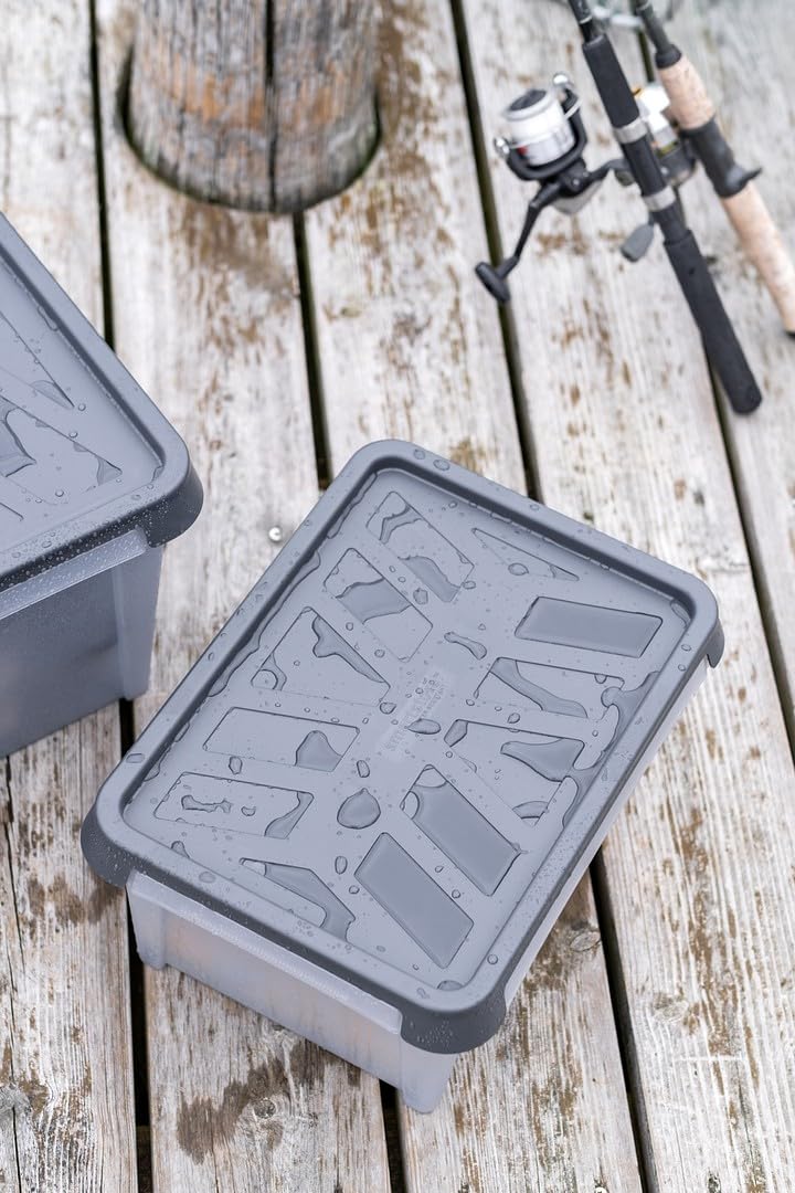smartstore-pro-aufbewahrungsbox-mit-deckel-13l-7er-set-40x30x20cm-ip64 image 2