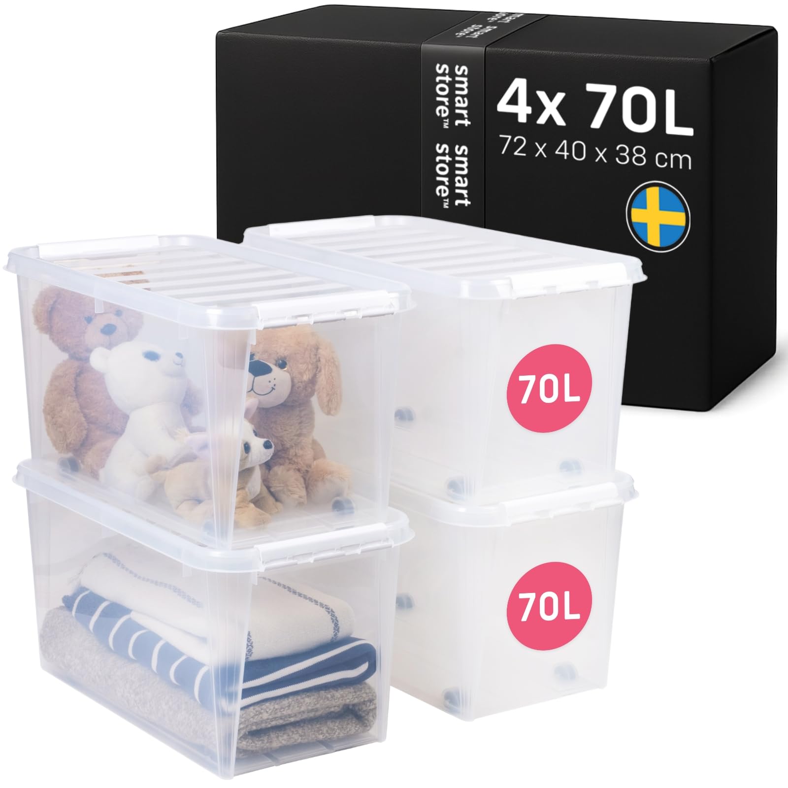smartstore-classic-aufbewahrungsbox-70l-4er-set-mit-deckel-und-clipverschluss-tr image 1