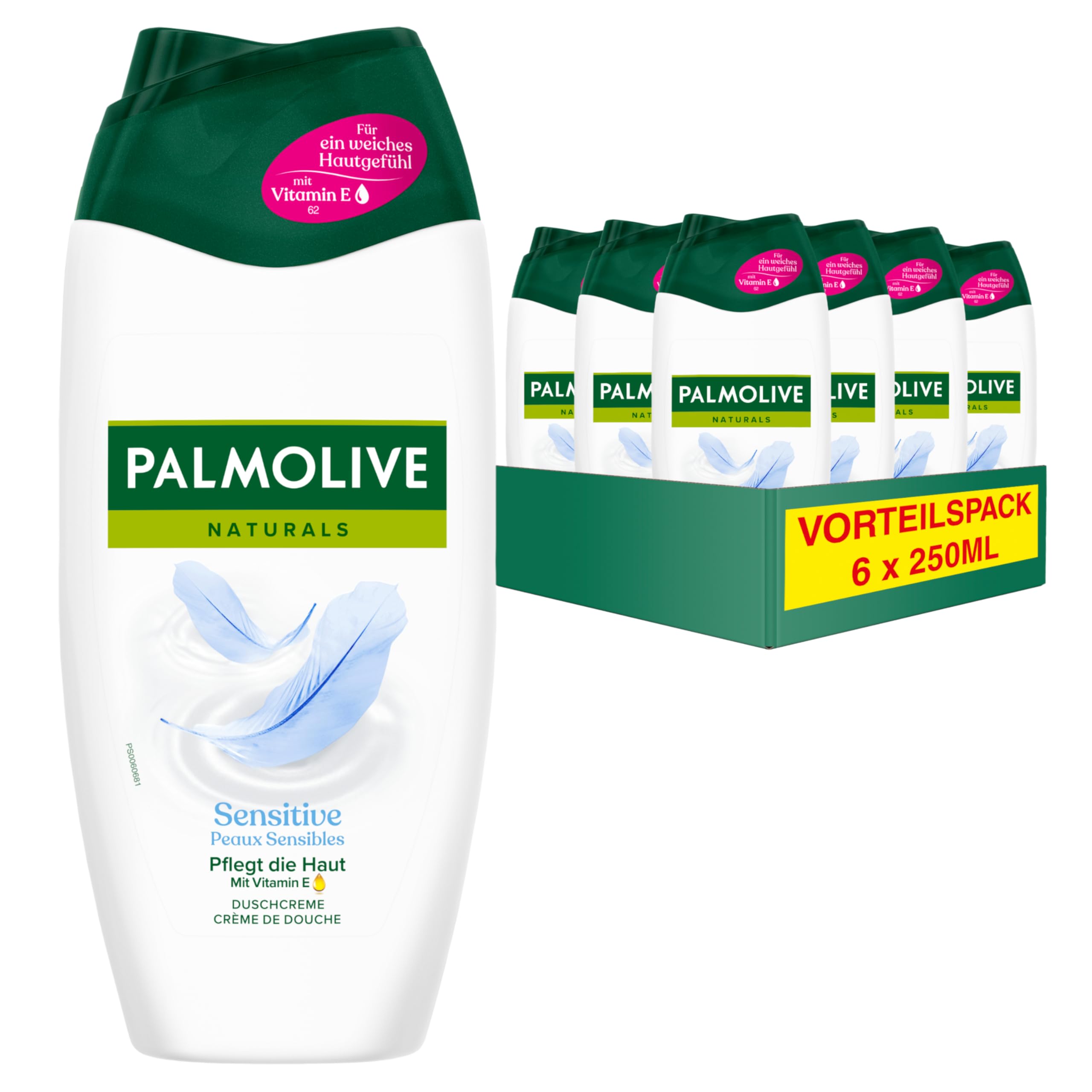 palmolive-naturals-sensitive-duschgel-6x-250-ml image 1