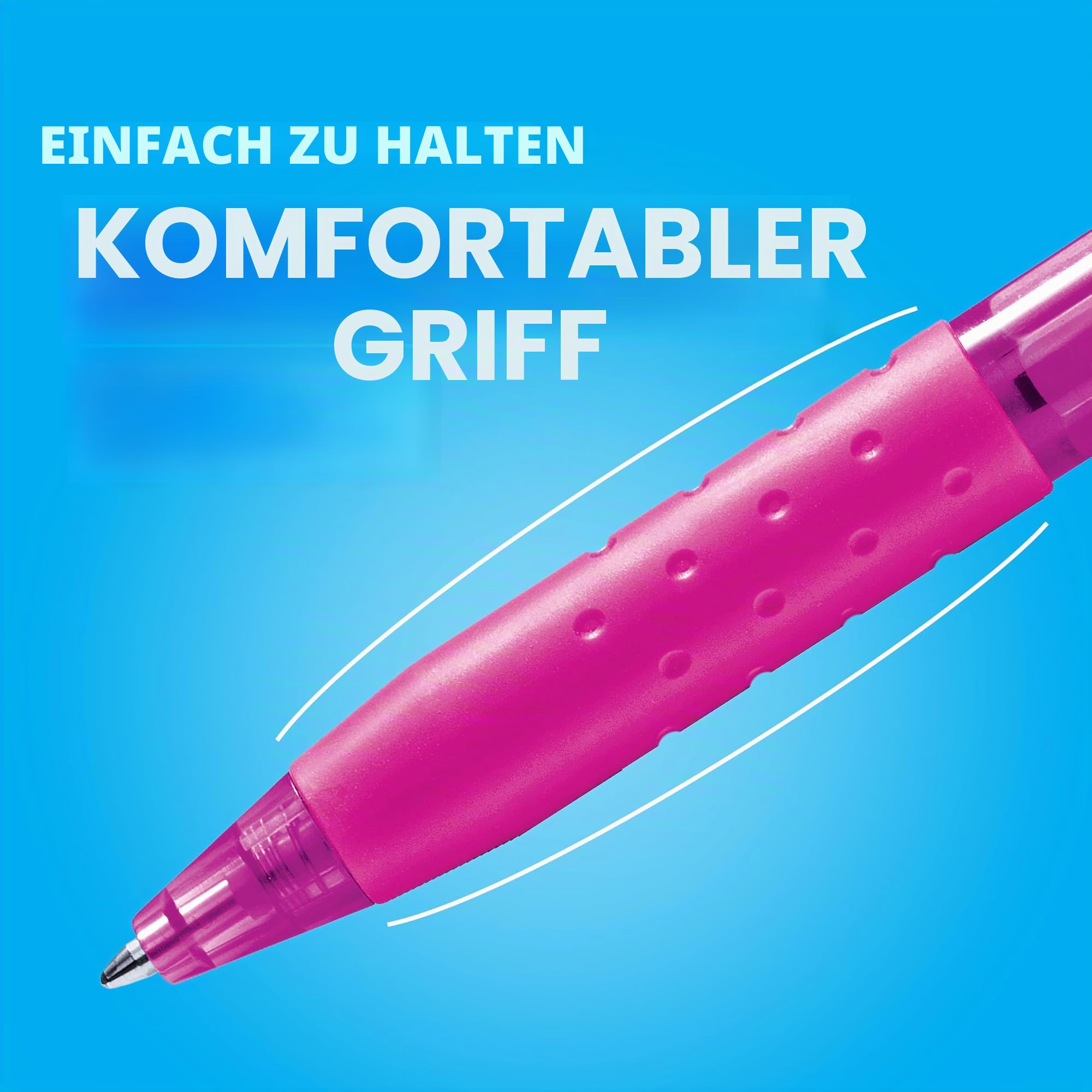 paper-mate-inkjoy-300rt-druckkugelschreiber-blau-1-0-mm-12-st-ck image 3