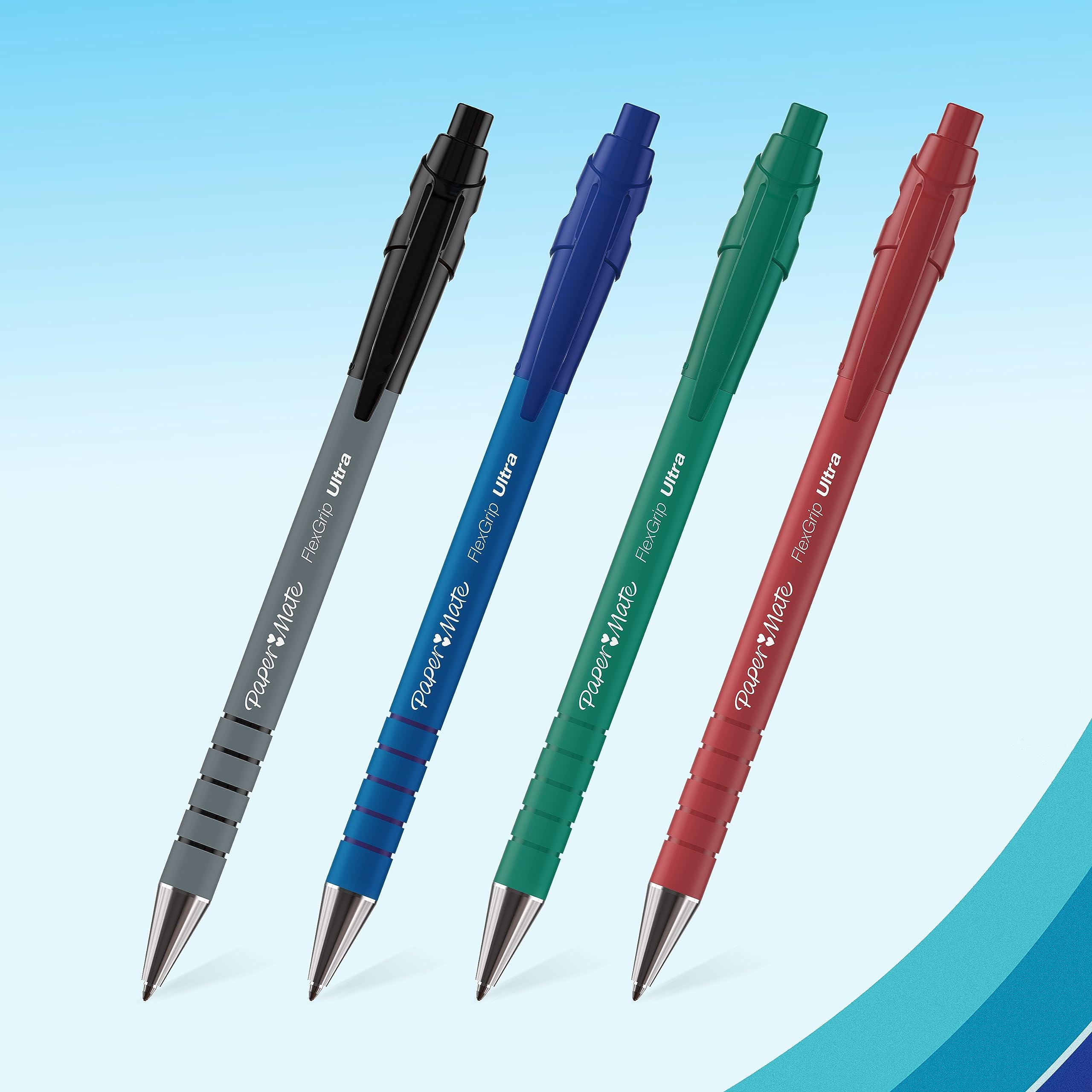 paper-mate-flexgrip-ultra-druckkugelschreiber-1-0-mm-blau-2er-pack image 5