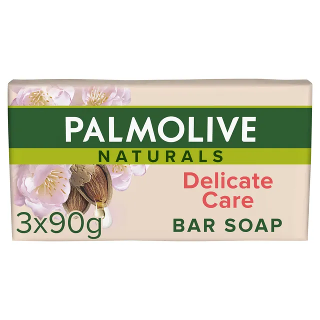 palmolive-naturals-delicate-care-seife-mit-mandelmilch-3-x-90-g image 1