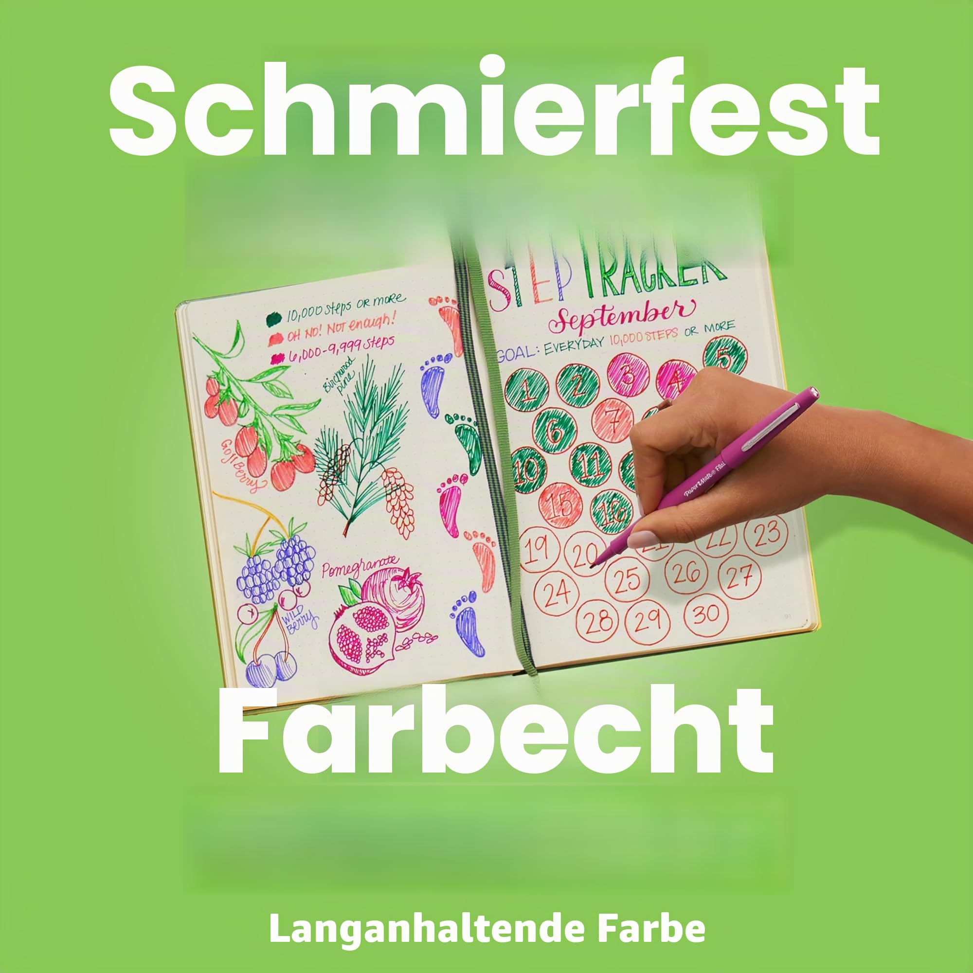 paper-mate-flair-filzstifte-0-7-mm-schwarz-36-st-ck image 3
