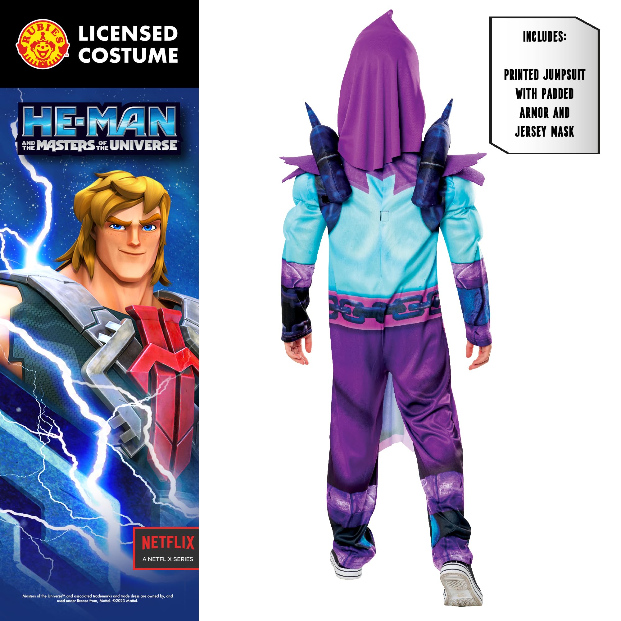 rubie-s-masters-of-the-universe-he-man-skeletor-kinderkost-m-verkleidung image 2