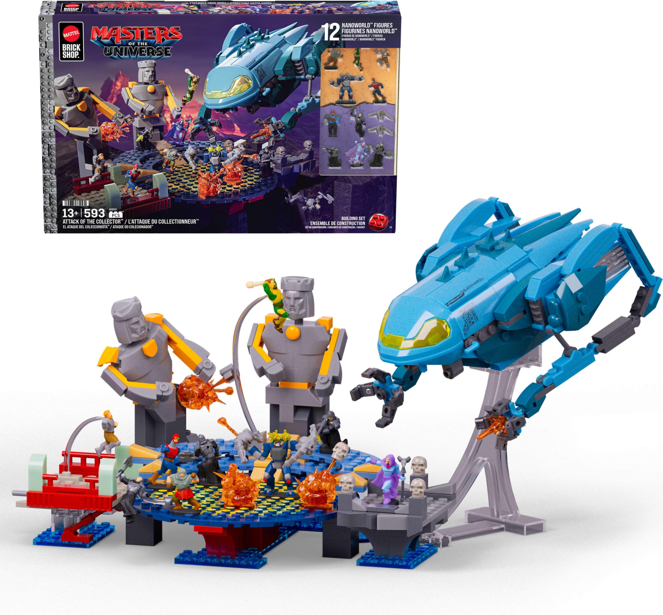 mattel-brick-shop-masters-of-the-universe-der-angriff-des-sammlers-bauset image 1