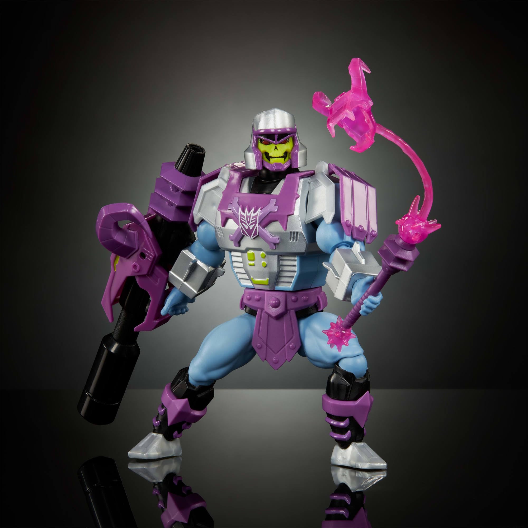 masters-of-the-universe-origins-skeletor-mit-megatron-r-stung-actionfigur-14-cm image 4