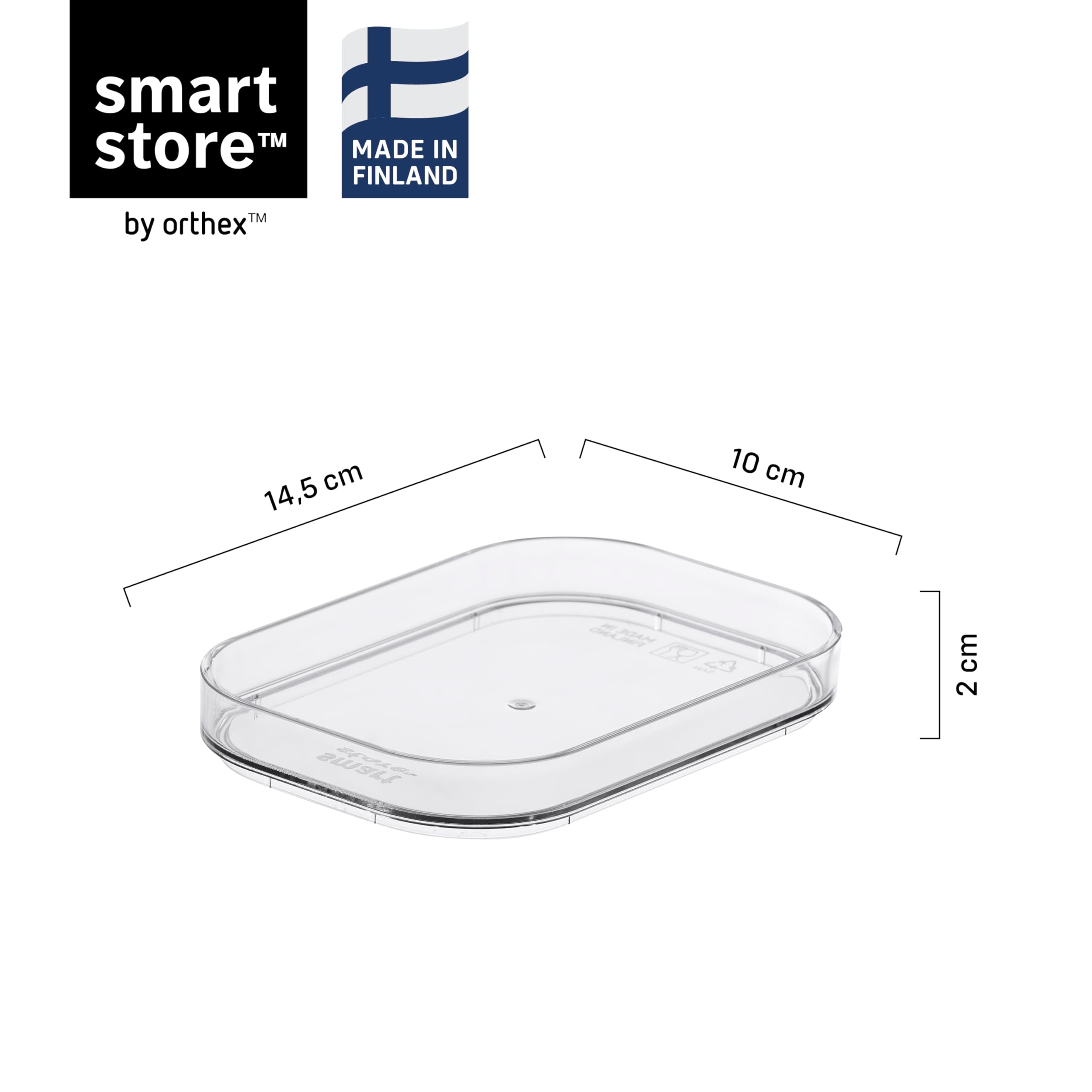smartstore-compact-xs-aufbewahrungsbox-transparent-mit-deckel image 2