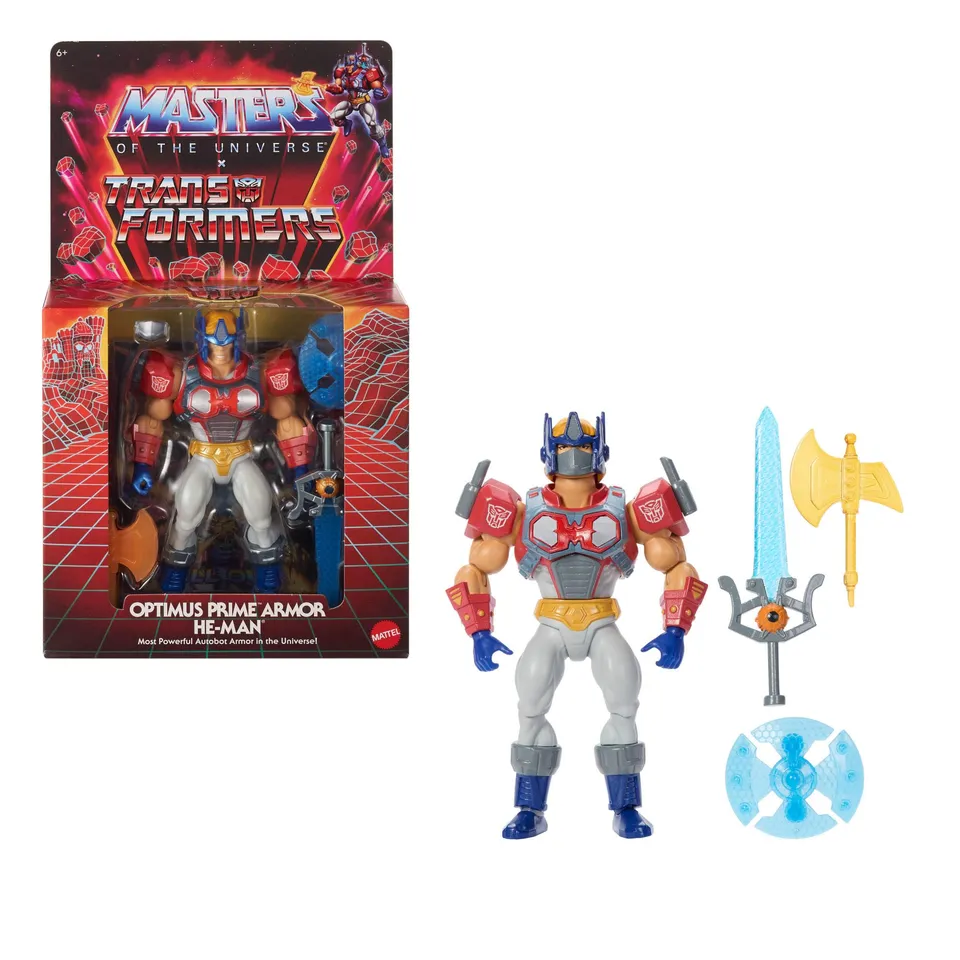 masters-of-the-universe-origins-transformers-optimus-prime-armor-he-man-14-cm image 1