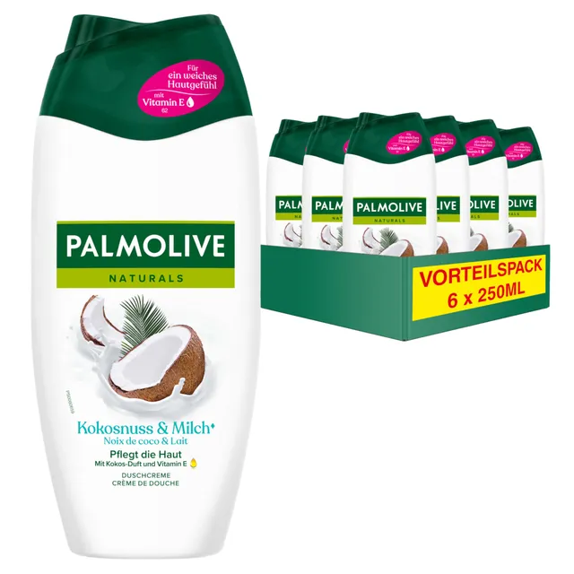 palmolive-naturals-kokosnuss-milch-duschgel-6x-250-ml image 1