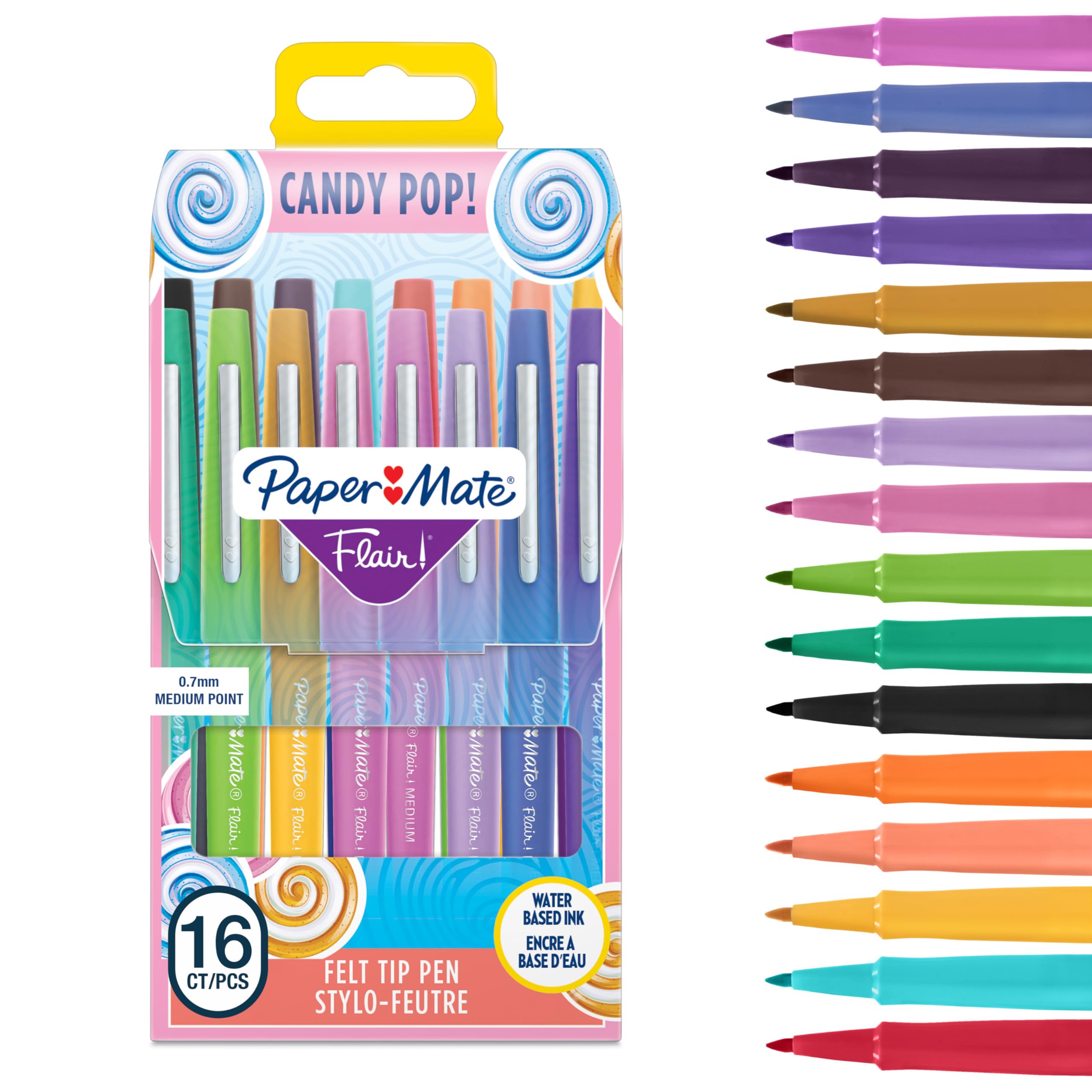 paper-mate-flair-filzstifte-0-7-mm-candy-pop-farben-16-st-ck image 1