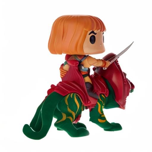 masters-of-the-universe-funko-pop-ride-deluxe-he-man-on-battle-cat-beflockt-viny image 5